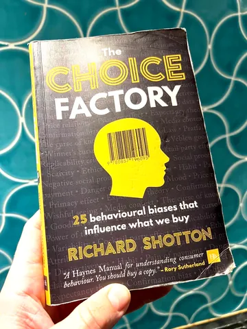 The Choice Factory by Richard Shotton — book cover